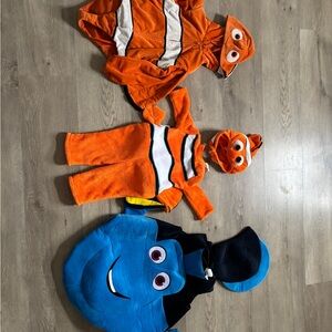 Finding Dory and Finding Nemo Costume Set
